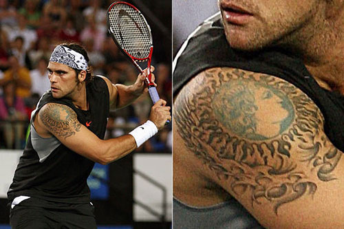 Mark Philippoussis Tattoos